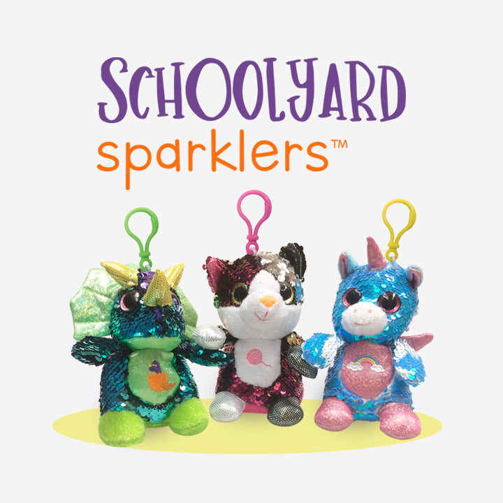 Sparkly Keychains – Messy Moose Socks